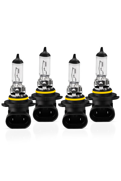 feema 9006 Halogen Headlight Bulb 12V 80W Quartz Glass Precise Filament OEM P...