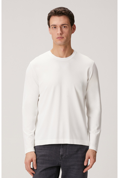 Network Kırık Beyaz Rayon Kazak