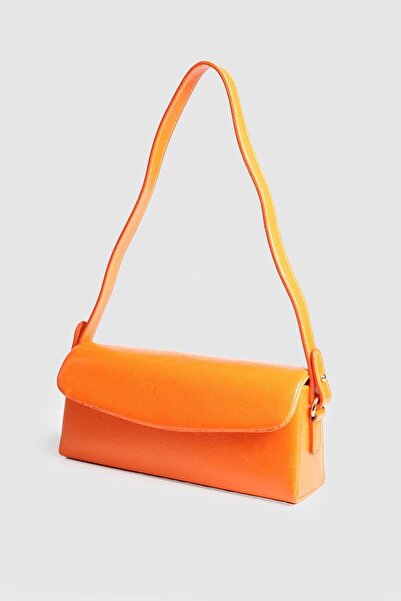 Store Balve Model Patent Leather Women's Baguette Bag