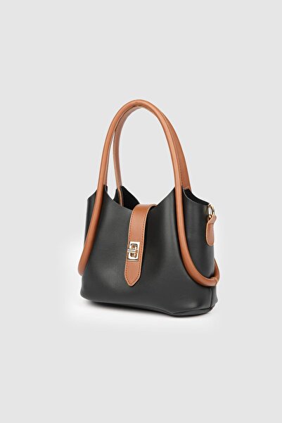 Store Beca Model Women's Leather Handbag and Strap Bag