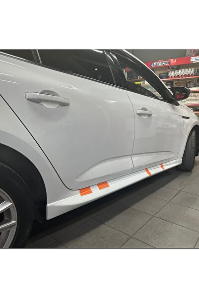 DEMİRTUNİNG RENAULT MEGANE 4 AERO BEYAZ BOYALI FİBER MARŞPİYEL YAN ETEK BİREB...