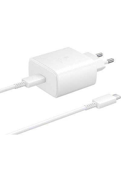 Samsung Super Fast Travel Charger, 45W, USB-C, White