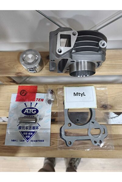 Kanuni Mati 125 Silindir Piston Seti (Isı Sensör Yuvalı)