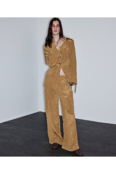 İpekyol Kırışık efektli pantolon