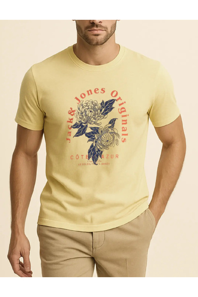 Evendi T-shirt, Yellow