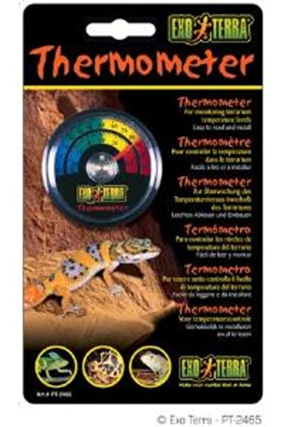 Hagen Exo Terra Yuvarlak Thermometer Sürüngen Termometre