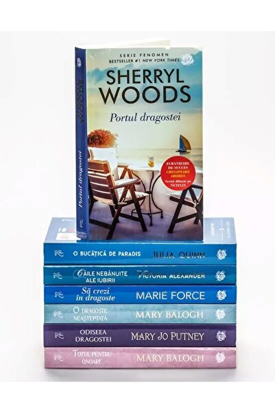 Litera Pachet 7 volume Carti romantice