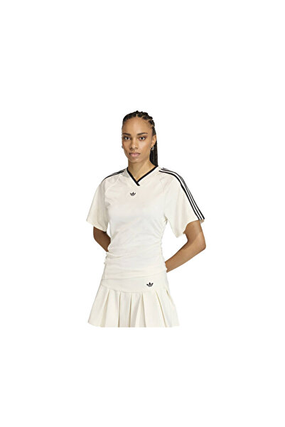 adidas Rouched Foot J Women's Football Originals Jersey Kc9122 White