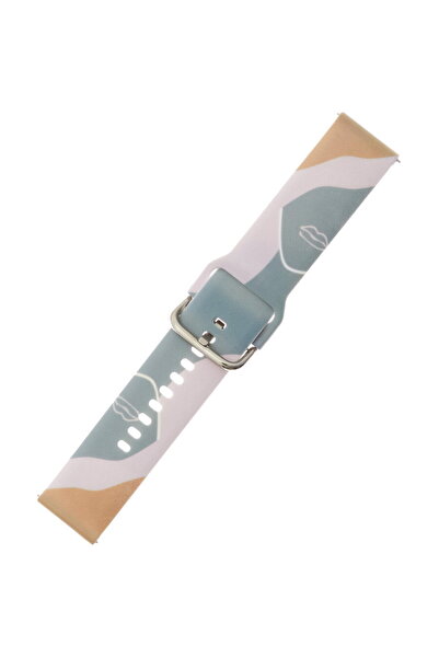 Hurtel Strap Moro Band For Samsung Galaxy Watch 46mm Silicone Strap Watch Bra...