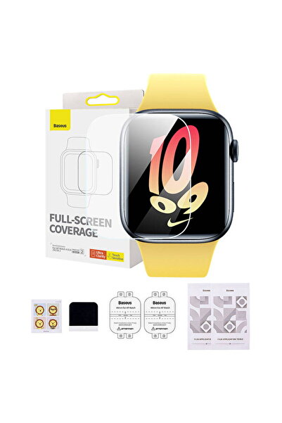 Baseus Watch screen protector, 44 mm, Compatible with Apple Watch 4/5/6/SE/SE...