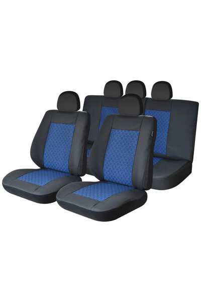 SMARTIC Smartic® car seat covers, Lux, 11 pieces, airbag compatible, foldable...