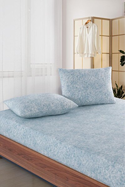 Uçkan home 100% Cotton Double Bed Sheet Set