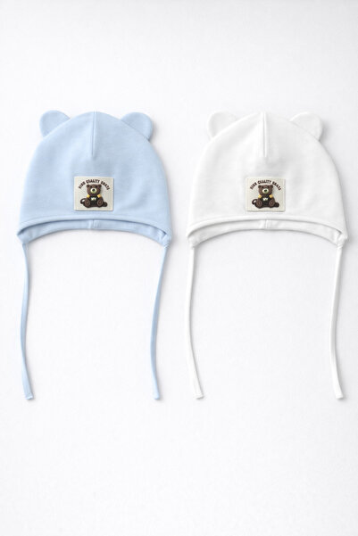 greenmoss قطن 100% ، قبعة طفل مزدوجة