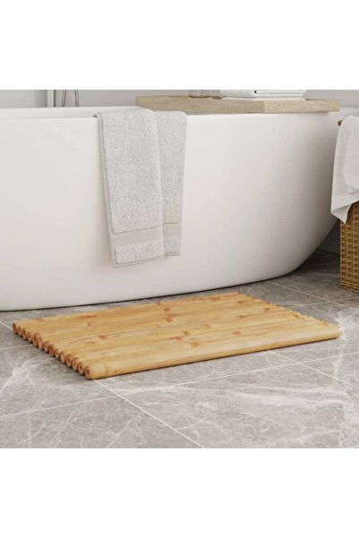 vidaxl Bath Mats 2 pcs 70x50 cm Bamboo