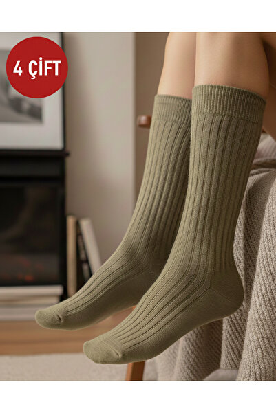 CLEWEAR جوارب عسكرية للرجال خياطة مخفية صيفية كاكي