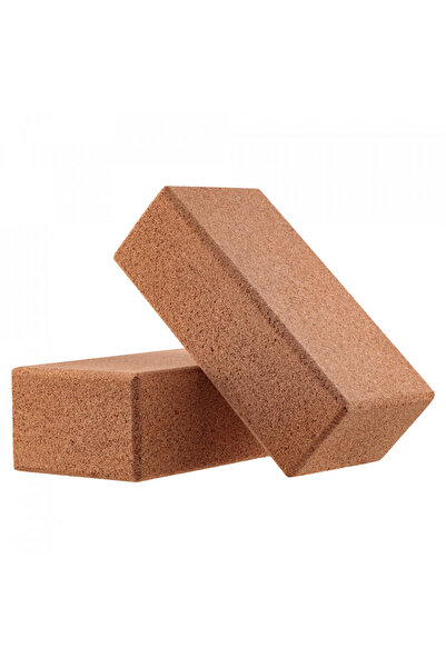 CORKMARKET Τουβλάκι Γιόγκα CMK, φελλός, 22.5x12x7.5εκ., σετ 2 τεμαχίων