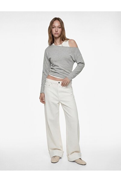 Koton Femei tricou 6WAL10686IK GRI