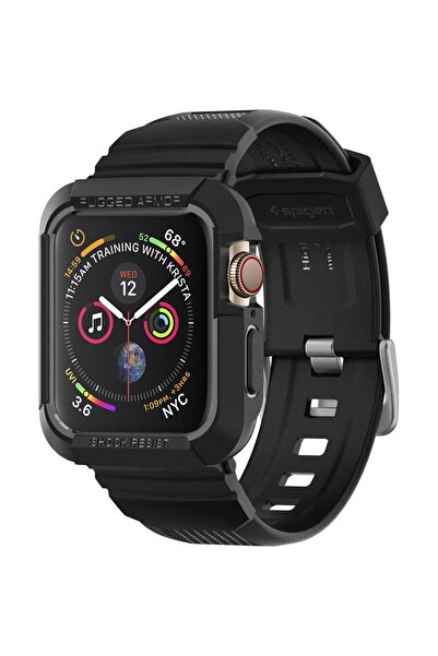 Spigen Case for Apple Watch 4/5/6/7/8/SE (44/45mm) + Strap - Rugged Armor Pro...