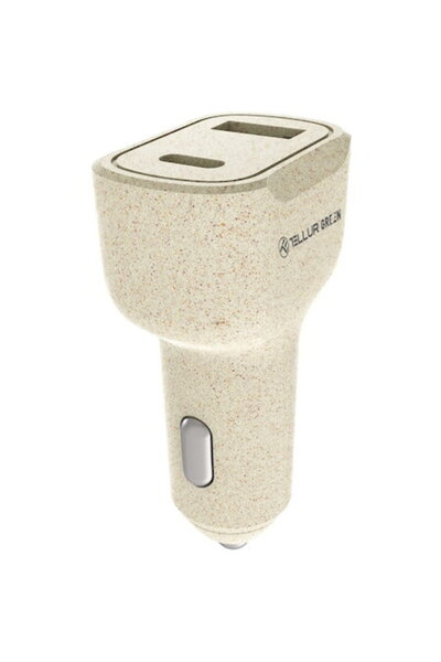 TELLUR Verde 36W 6A (PD18W + QC 3.0), crem