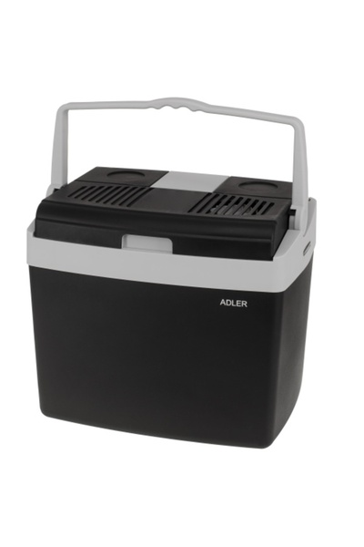 adler Frigider auto 25L, alimentare DC12V/AC230V, culoare negru/gri, dimensiu...