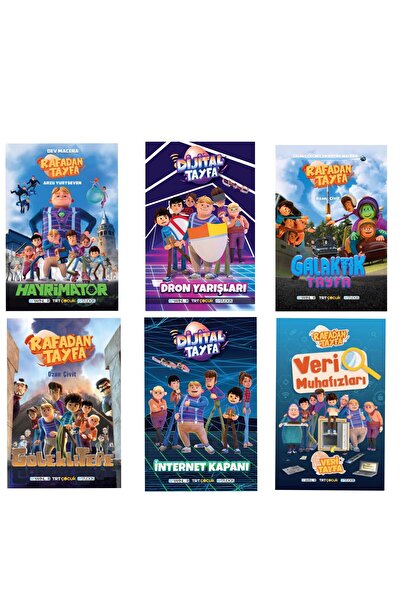 İSF YAYINLARI RAFADAN TAYFA 6 KİTAP CİLTLİ