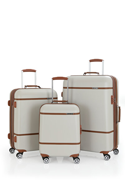 MÇS Üçlü Lüx Abs Valiz Seti V209