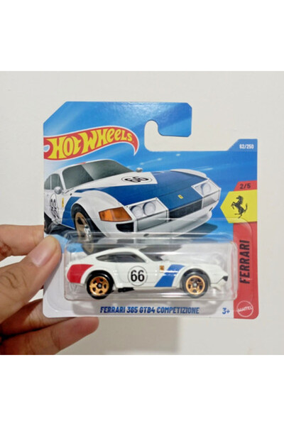 HOT WHEELS 2026 Case C Ferrari 365 GTB4 Competizione White - Short Card #62