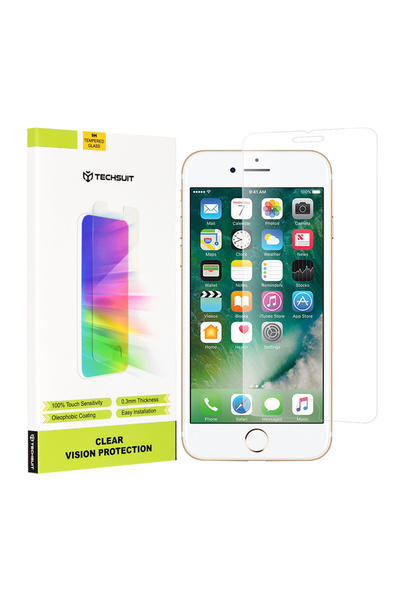 Techsuit iPhone 7 Clear Vision Glass, transparent