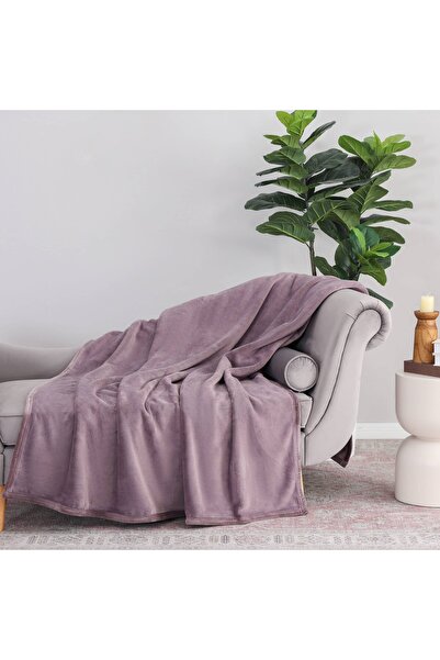 Orange Bed & Bath Comfy | Double Faux Fur Blanket