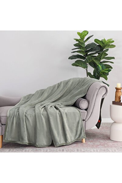 Orange Bed & Bath Comfy | Double Faux Fur Blanket