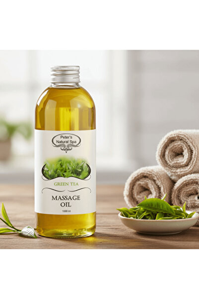 Peters Natural Spa Ulei de masaj profesional ceai verde 1000 ml calitate premium