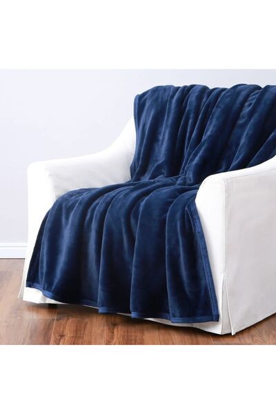 Orange Bed & Bath Comfy | Single Faux Fur Blanket