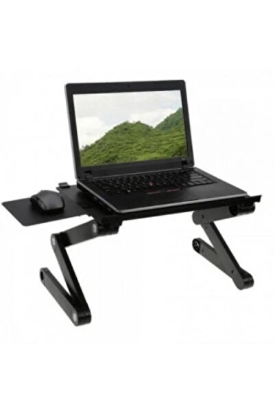OEM Multifunctional laptop table T8, adjustable, 2 fans