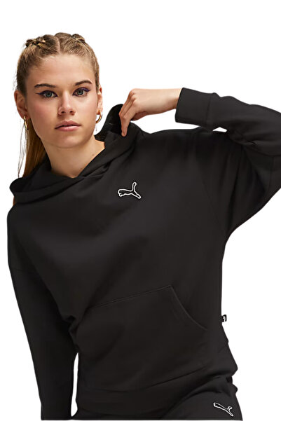 Puma Better Essentials Kapşonlu Siyah Kadın Sweatshirt 67598801