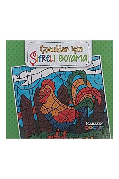 Genel Markalar Çocuklar Için Şifreli Boyama Kitabı