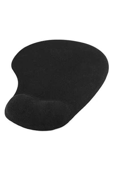 URBBKING Gel Mousepad With In-Build Wrist Rest Pad Black