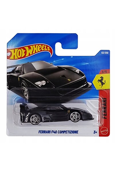mattel Hot Wheels Supercars ferrari f40 negru 1/64
