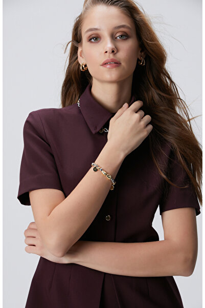 Network Silver Gold Kadın Bileklik