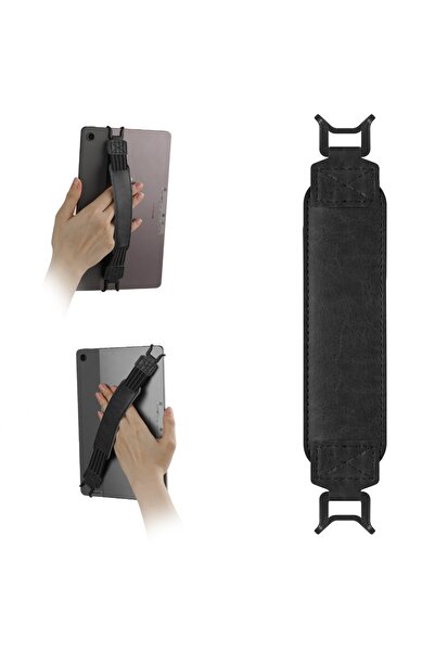 choice2 Black For 9-11- Leather Tablet Hand Strap Anti Drop Anti-Slip EReader...