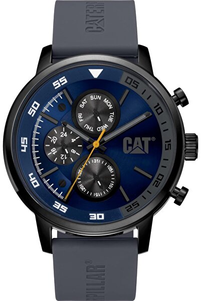 Caterpiller CAT 'Sail' Men Watch, 46mm case, Blue face, Stainless Steel case,...