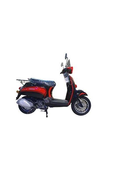 Falcon Turtle 50cc Scooter Motosiklet Kırmızı