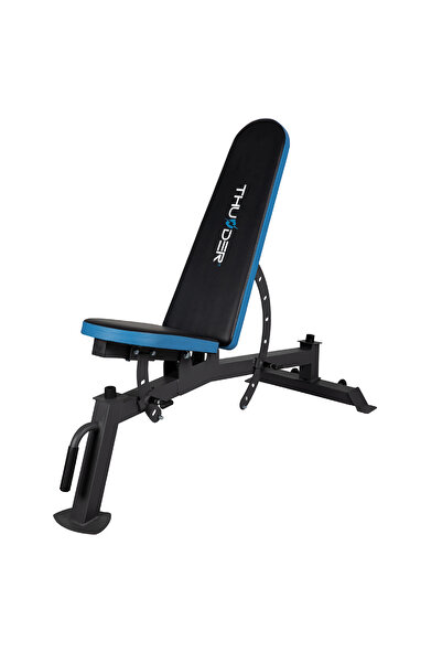 Thunder LIFT foldable exercise bench, adjustable backrest, abdominal training...