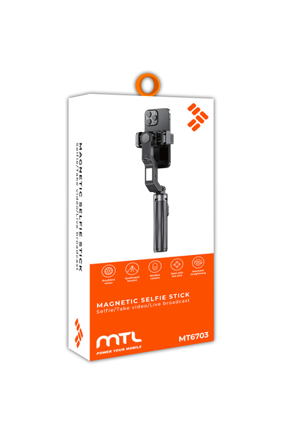 MTL Gimbal Sabitleyici ve Tripod Bluetooth Kumandalı 9 Renk Led Işıklı Selfie...