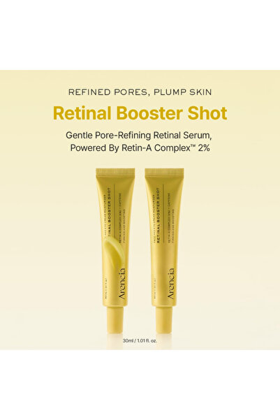 Arencia Retinal Booster Shot Serum for Fine Lines, Wrinkles & Skin Renewal