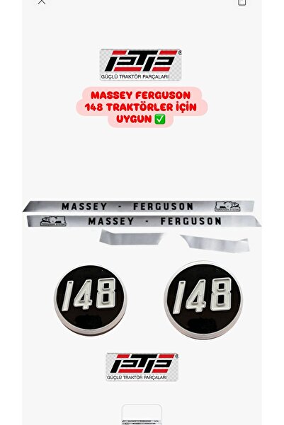 PTP MASSEY FERGUSON 148 YAN YAZI VE YAN YUVARLAK ARMALAR FULL TAKIM