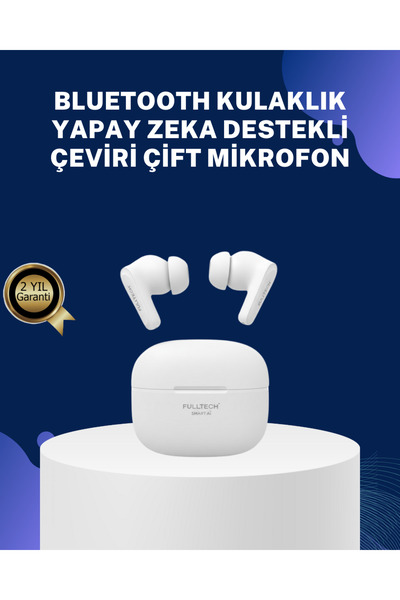 Genel Markalar Akıllı Çeviri Teknolojili TWS Kulaklık Gürültü Engelleyici - G...