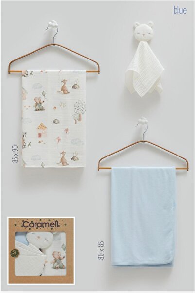 Caramell Blanket 3-Piece Set