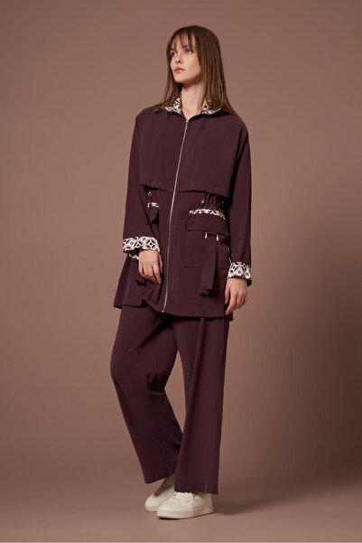 FTZ WOMEN Kadın Benetti Takım Mürdüm 31301