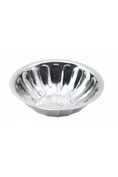 OEM Metal Bowl with Lid, 30x11 cm Silver