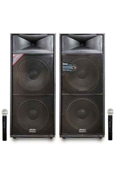 AUDİO Set Boxe Active Profesionale 7S-2025 1000W, Statie Profesionala Incorpo...